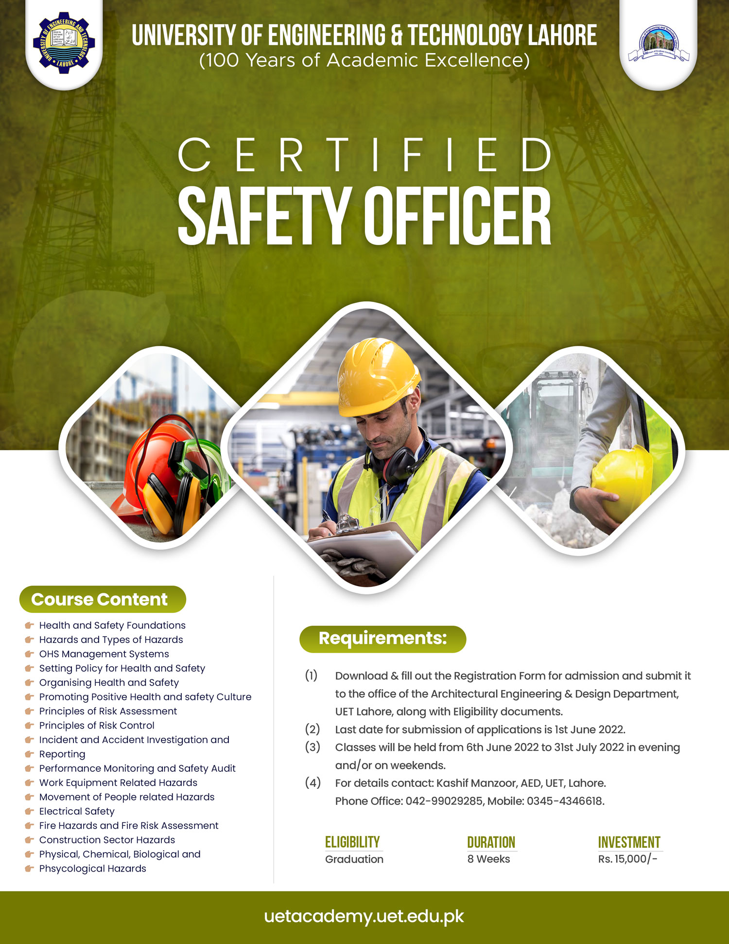 Certified Safety Officer