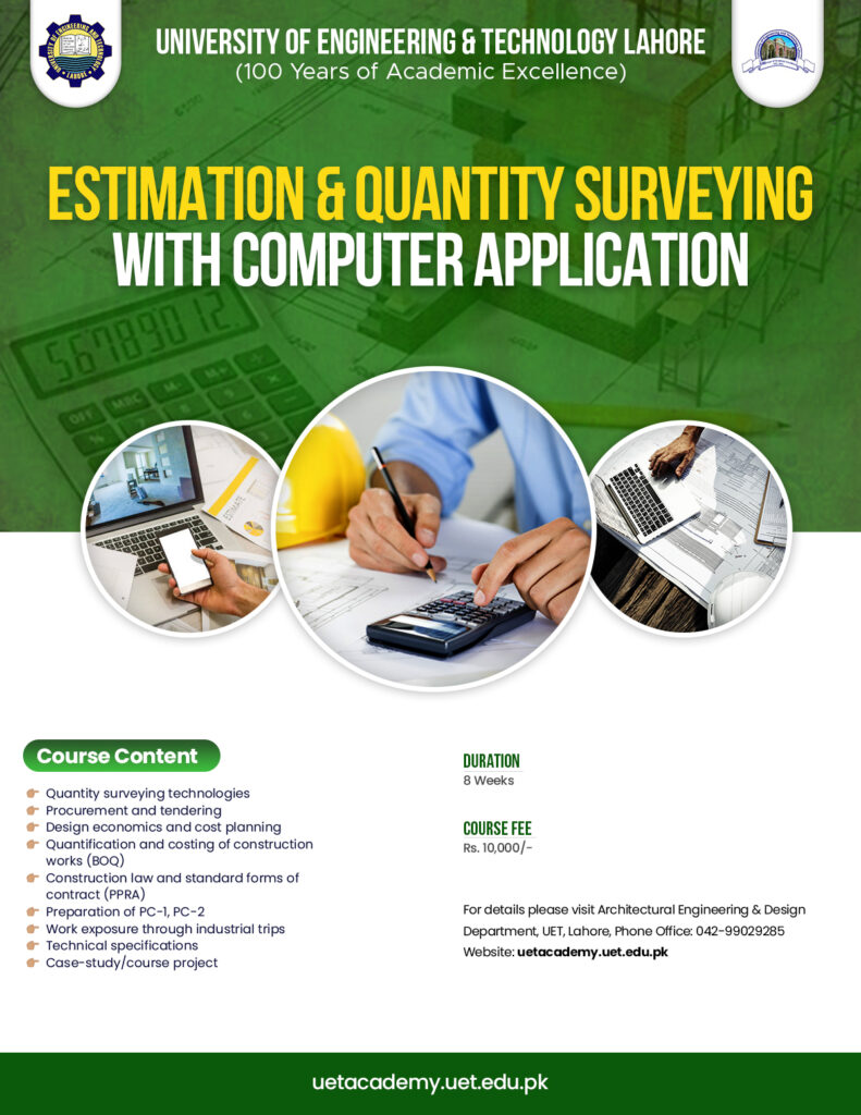 Estimation & Quantity Surveying